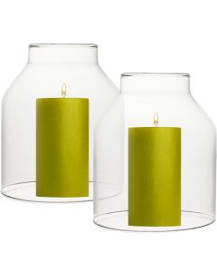 glass hurricane chimney tubes