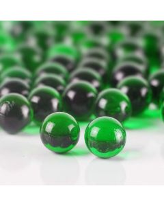 green glass round marble vase fillers