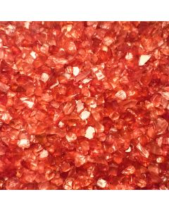 28 lbs Decorative Red Colored Crushed Glass Gravel Vase Fillers