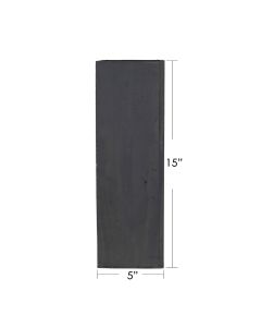 tall square wood planters