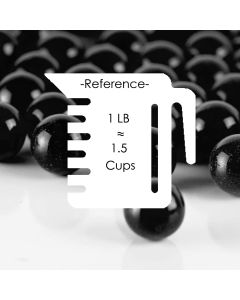 black round marble beads vase fillers