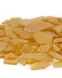 45 lbs Yellow Flat Sea Glass Vase Fillers, Approx. 67.5 Cups