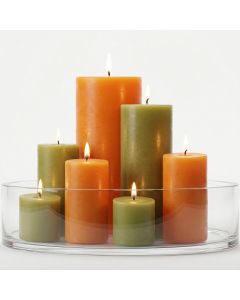 glass cylinder vases 16 inches opening with 4 inches tall