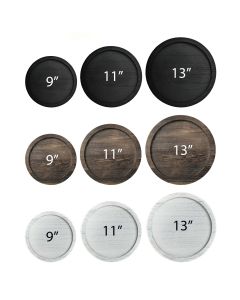 black white brown serving wooden tray