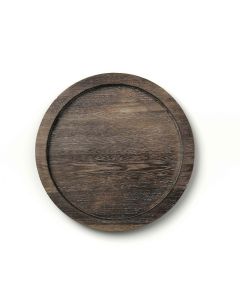 brown wooden serve tray