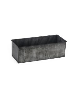 Metal Industrial Look Rectangle Planter