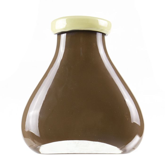 brown decorative vase