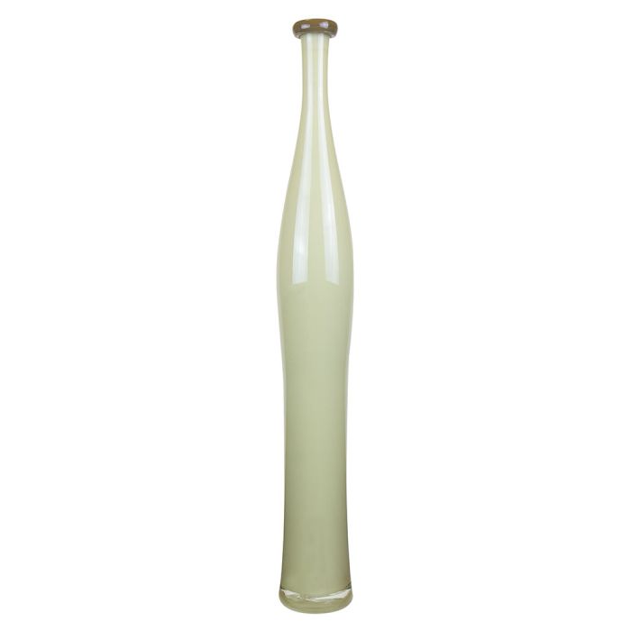 brown slim decorative vases