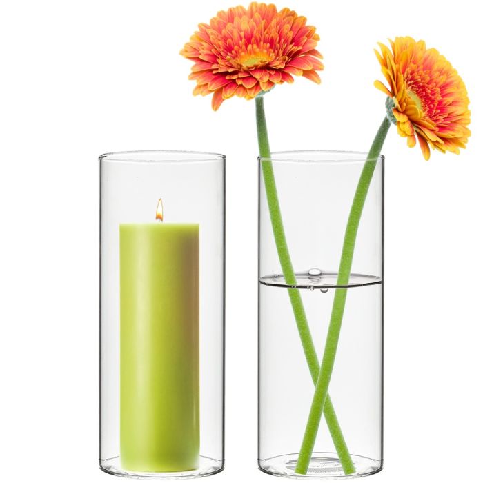 glass cylinder vases