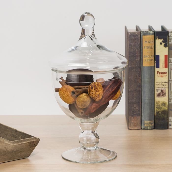 Glass Apothecary Candy Buffet Jars