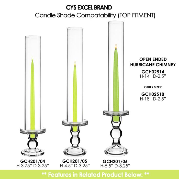 Hurricane Candle Holder Set Hurricane Candle Holder Set