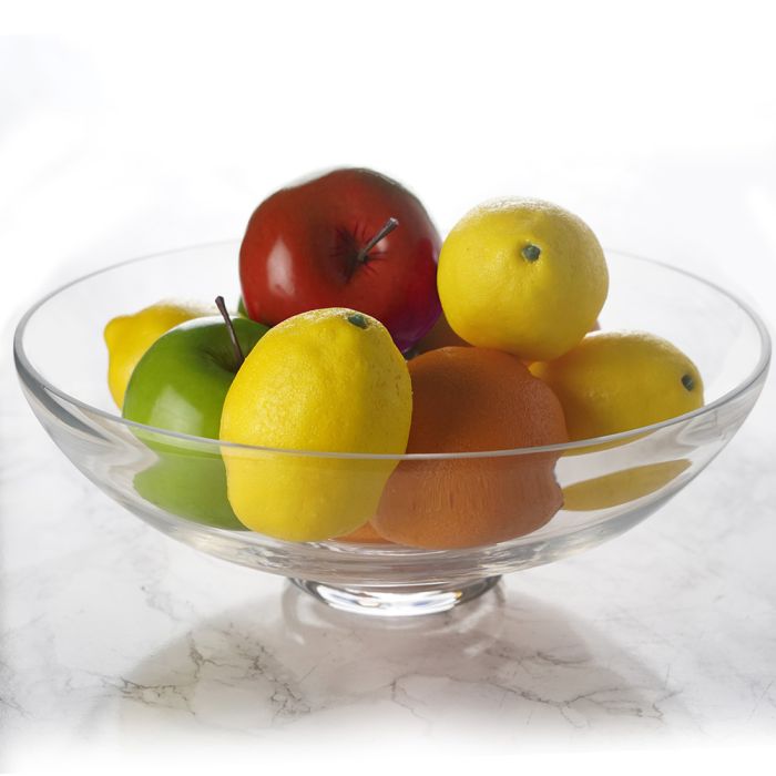 glass fruit compote bowl vase