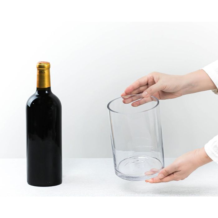 Glass Cylinder Vase. D-5