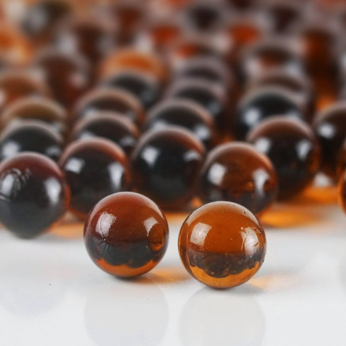 glass vase filler round marbles