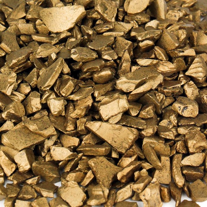 gold crush rock vase fillers