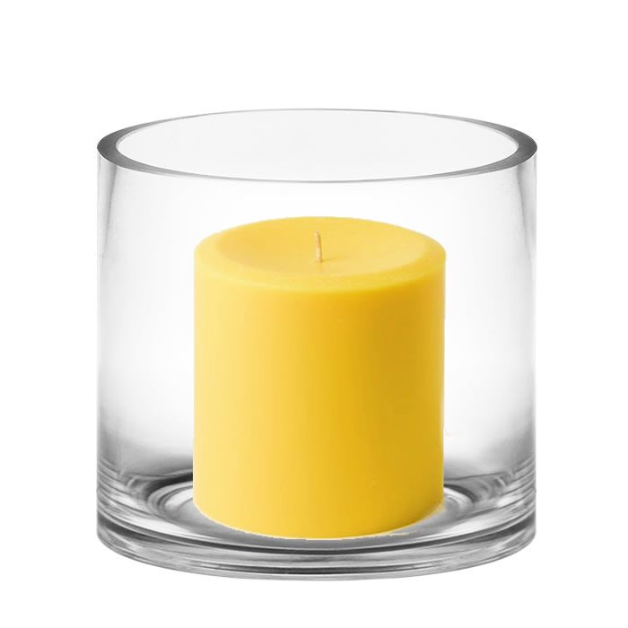 5 inches glass cylinder vases