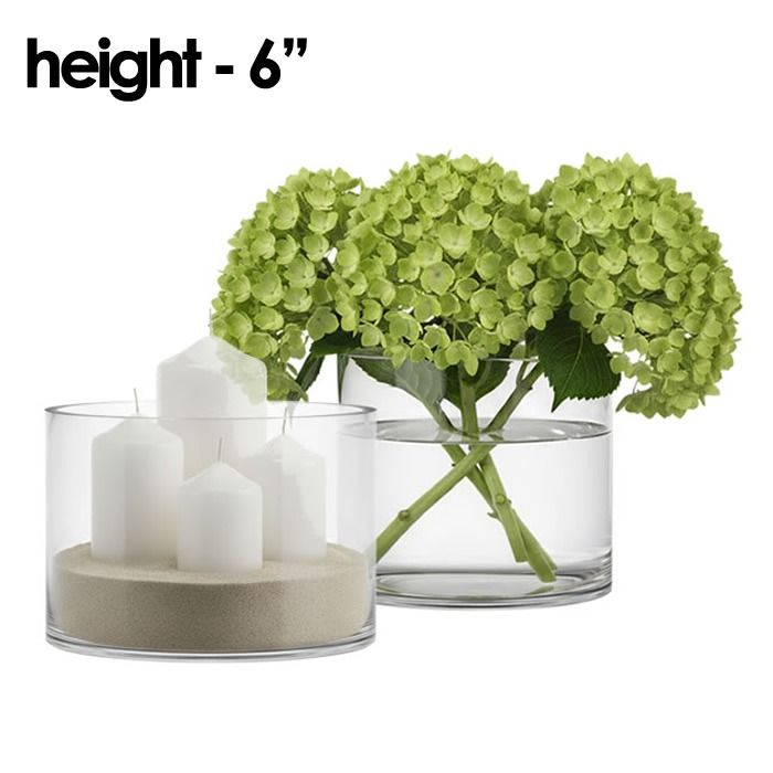 glass cylinder vases