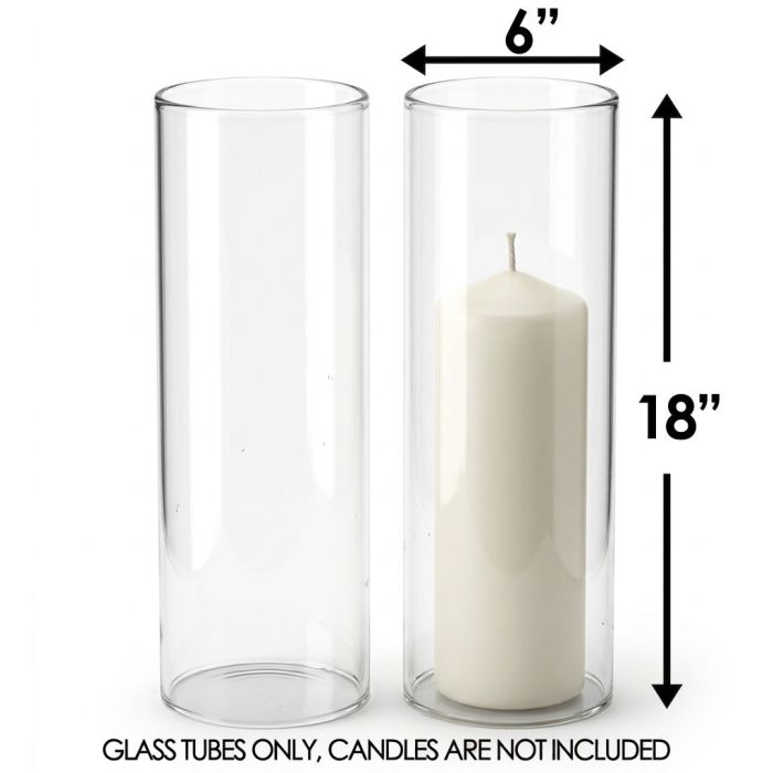 glass hurricanes candle holder chimney tubes shades