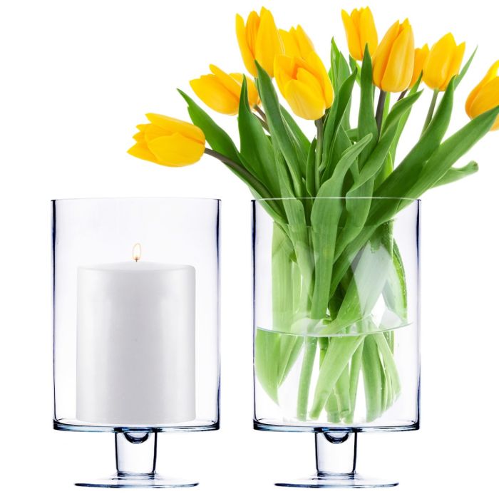 10 inches pedestal stemmed candle holder