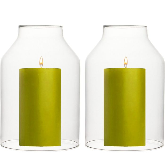 glass hurricane chimney tubes