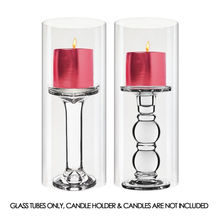glass hurricanes candle holder chimney tubes shades