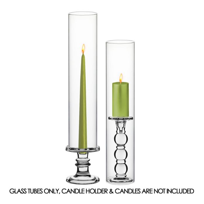 glass hurricanes candle holder chimney tubes shades