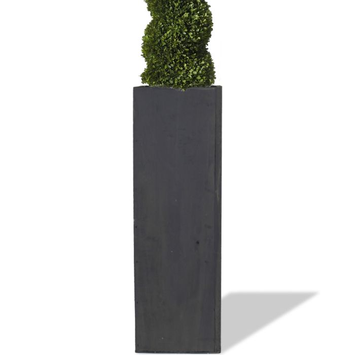 tall square wood planters