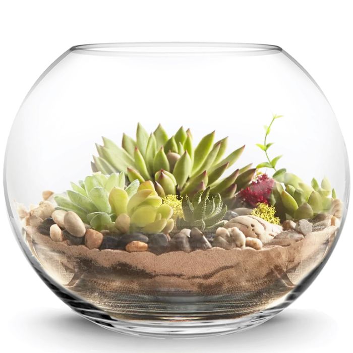 jumbo Large glass bubble bowl