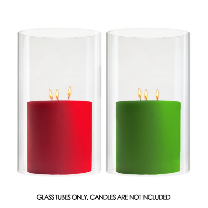 glass hurricanes candle holder chimney tubes shades