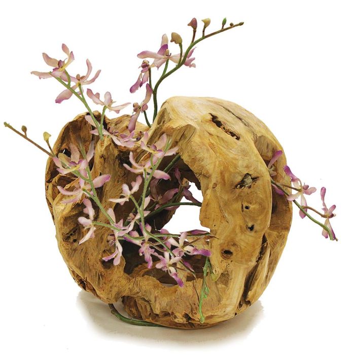 wood hollow sphere