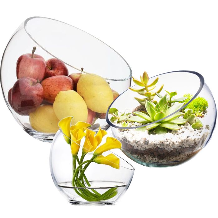slant cut tilt bowl