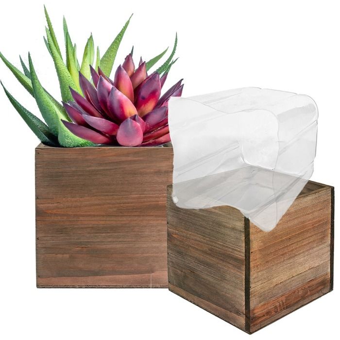 WOOD PLANTER
