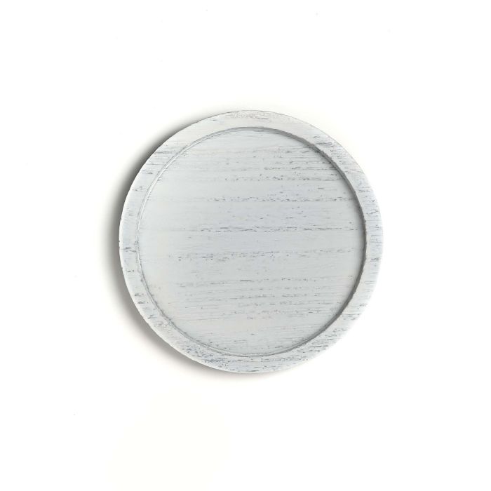 9 inches white serving tray