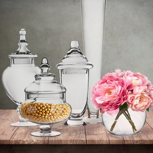 Glass Jars and Vases