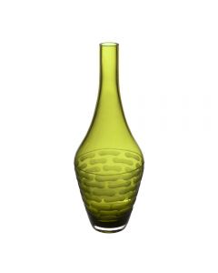 olive green teardrop glass vases bud vase floral art glass