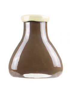 brown decorative vase