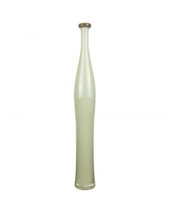 brown slim decorative vases