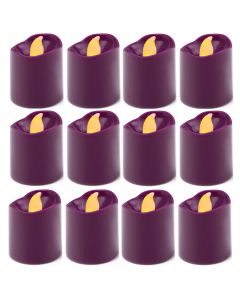 fuchsia led votive candles