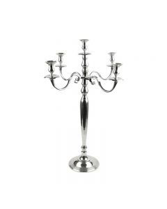 silver candelabra