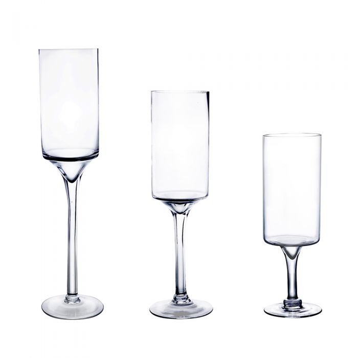 Long Stem Candle Holder with Contemporary and Elegant Style Item #GFC10420